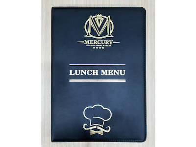Bìa Menu Simili Giả Da