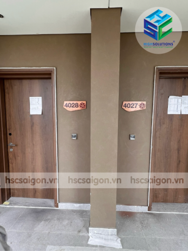 BẢNG SỐ PHÒNG GỖ